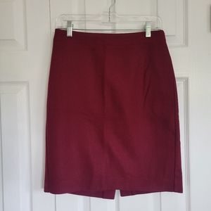 J. Crew Wool Pencil Skirt